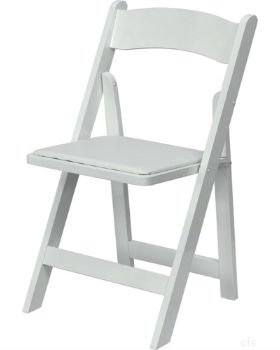 White Wedding Folding Chair - *SPECIAL OFFER*
