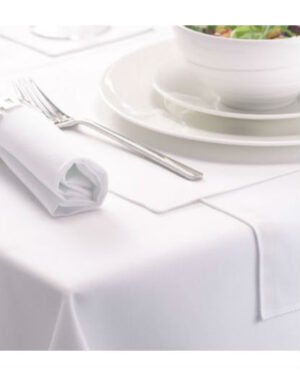 Table Linen Cloth 70" x 70" - White