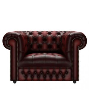 Chesterfield Club Chair - Oxblood
